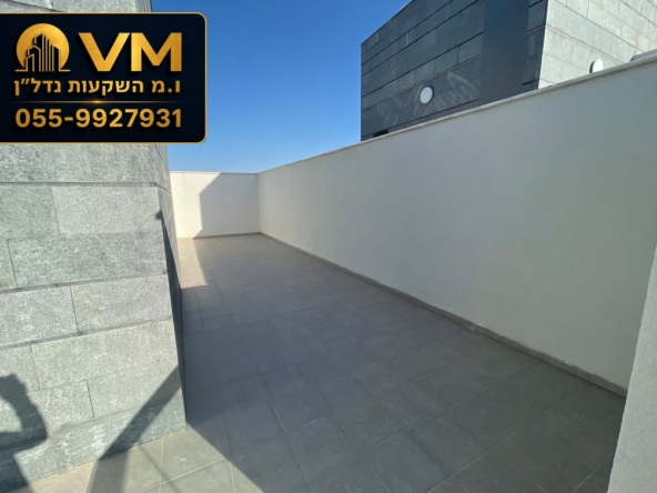 שרה אהרונסון 38 גדרה – למכירה דופלקס 3.5 חדרים